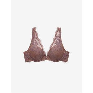 ThirdLove All Day Lace Uplift Plunge Bra Twilight - Size 42B